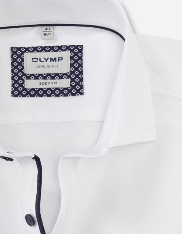 Рубашка классическая OLYMP длинный рукав, body fit | купить в интернет-магазине Olymp-Men