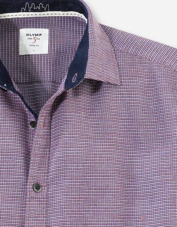 Рубашка мужская OLYMP Level Five Casual | купить в интернет-магазине Olymp-Men