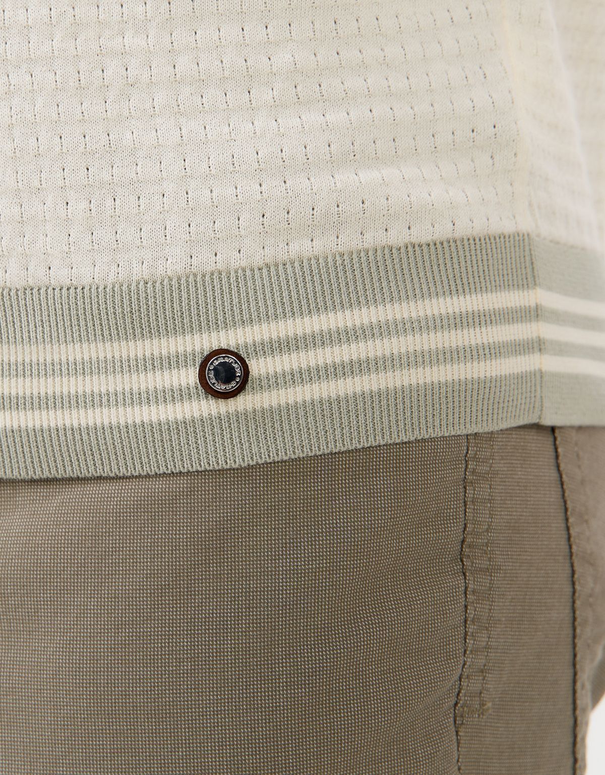 Поло мужское вязаное на молнии Gratude | купить в интернет-магазине Olymp-Men