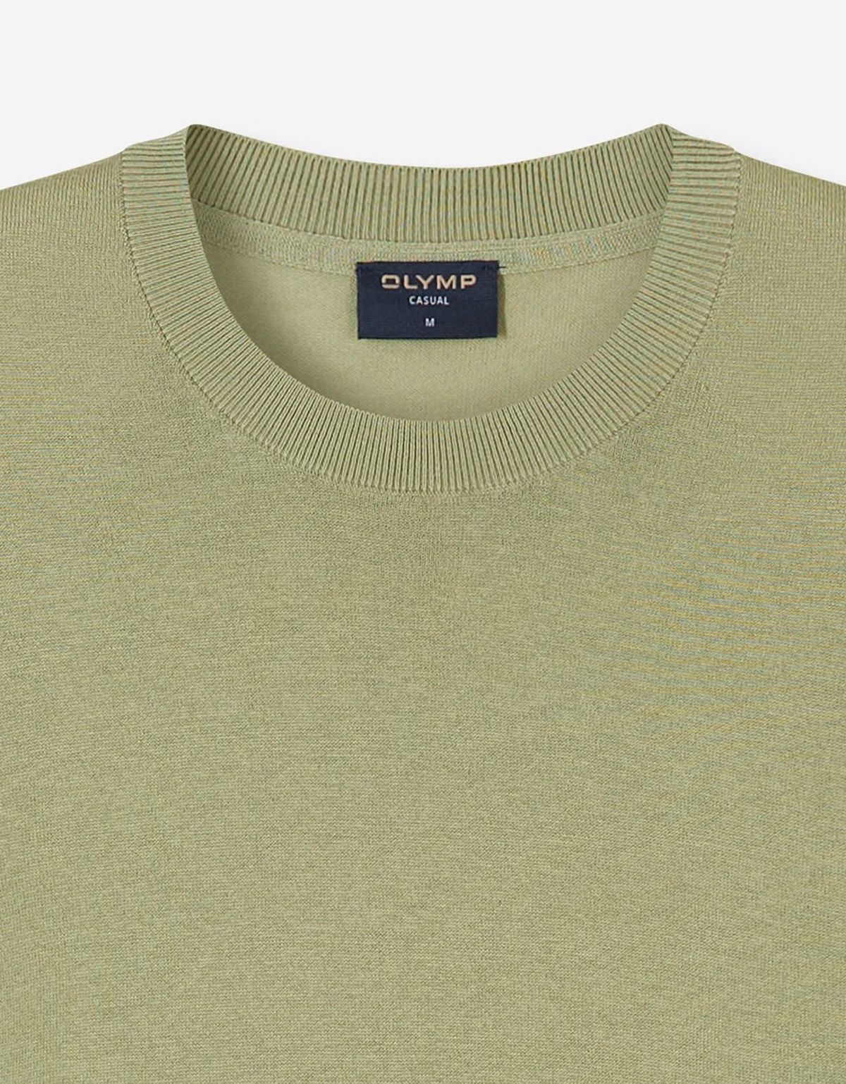 Футболка мужская вязанная зелёная Olymp | купить в интернет-магазине Olymp-Men