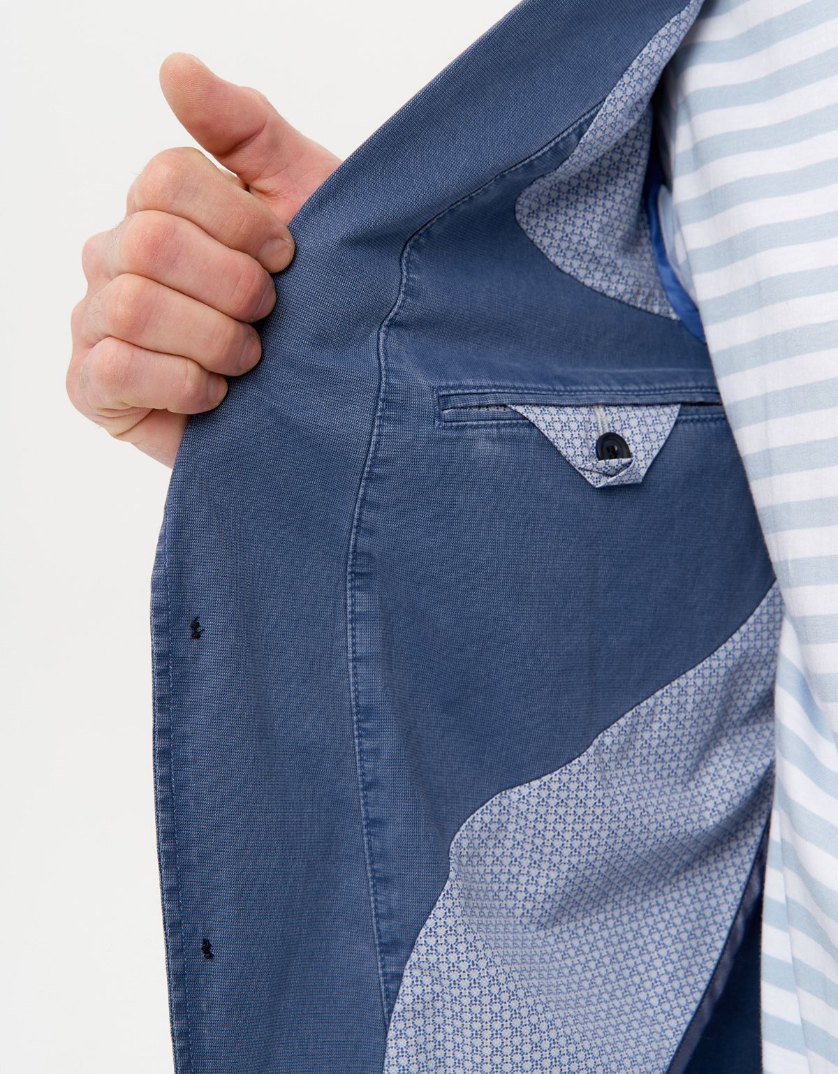 Пиджак мужской w.Wegener из хлопка с эластаном | купить в интернет-магазине Olymp-Men