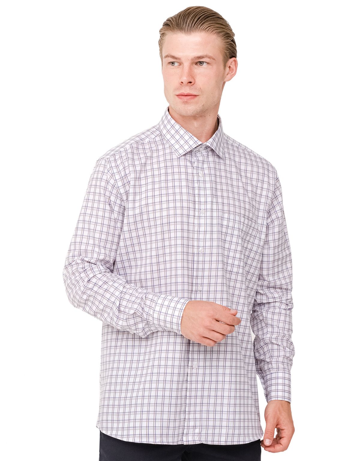 Сорочка мужская PLATIN Classic fit | интернет-магазин Olymp-Men