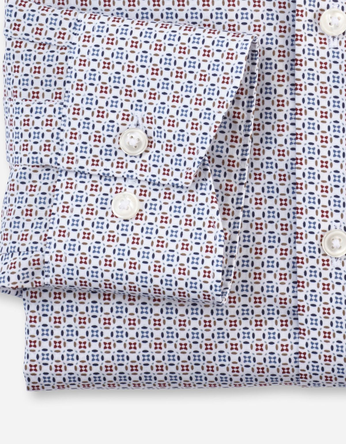 Сорочка классическая с принтом OLYMP Luxor, modern fit на высокий рост | купить в интернет-магазине Olymp-Men