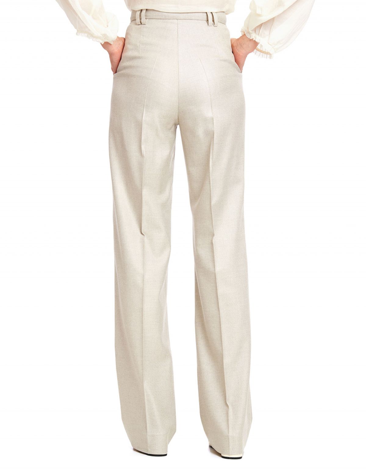 Брюки женские широкие бежевые w.Wegener | интернет-магазин Olymp-Men