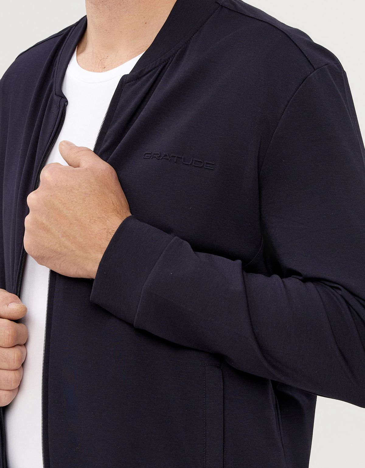 Кардиган спортивный на молнии мужской Gratude | купить в интернет-магазине Olymp-Men