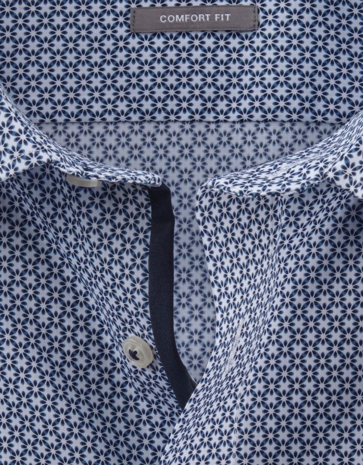 Рубашка мужская OLYMP Luxor с рисунком, прямой крой | купить в интернет-магазине Olymp-Men