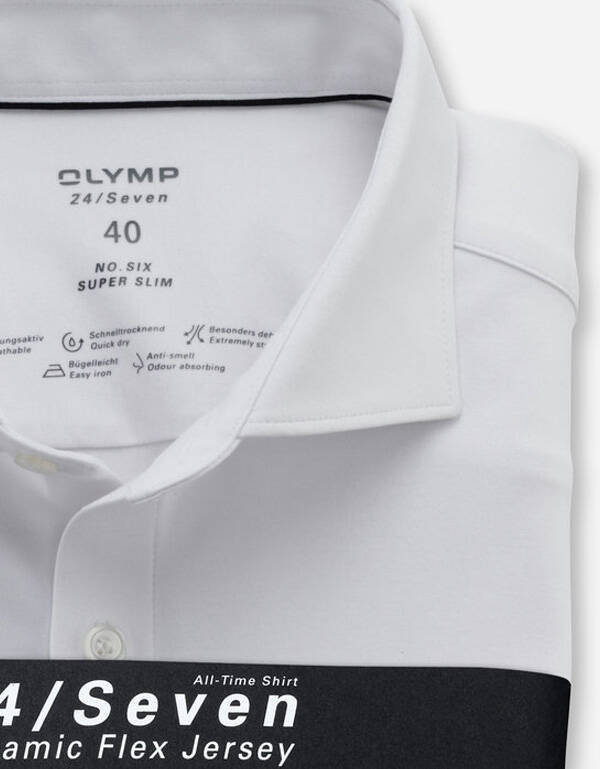 Рубашка трикотажная OLYMP №6 супер слим, артикул 25028400