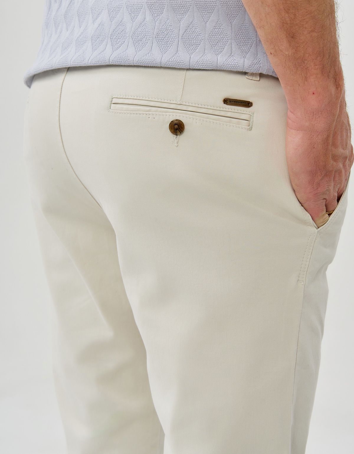 Брюки чинос светлые мужские Redpoint | купить в интернет-магазине Olymp-Men