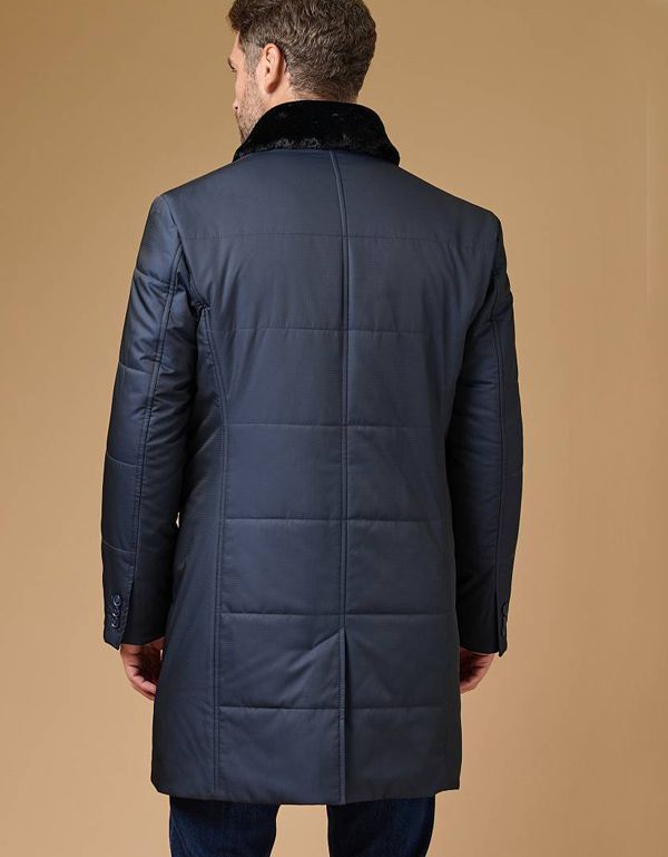 Куртка мужская Bazioni утепленная с меховым воротником | купить в интернет-магазине Olymp-Men