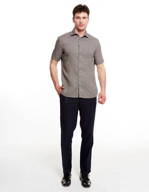 Рубашка льняная мужская OLYMP Casual, modern fit