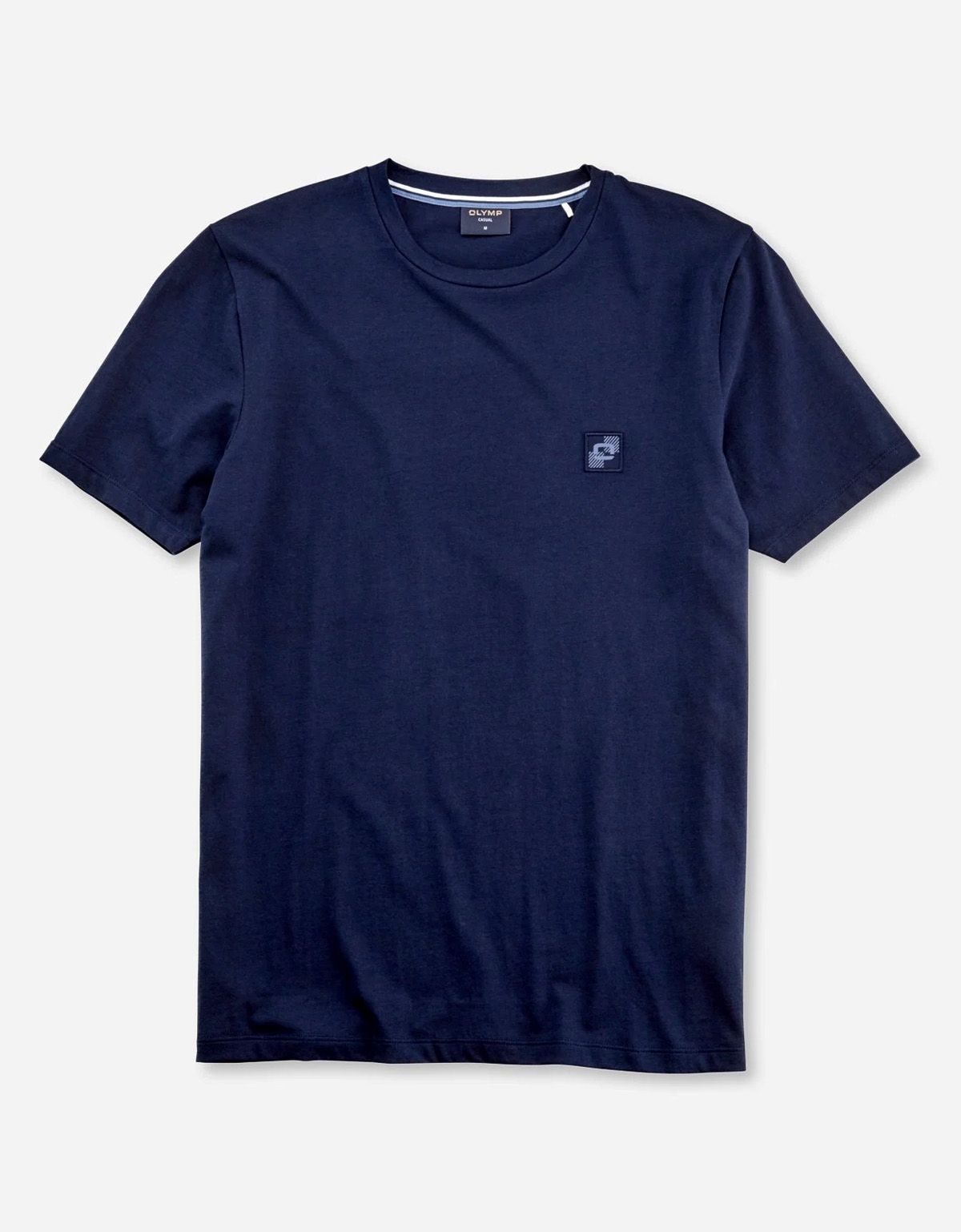 Футболка мужская синяя с лого Olymp | купить в интернет-магазине Olymp-Men