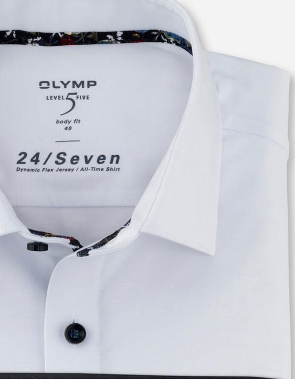 Трикотажная сорочка Olymp 24/7, body fit | купить в интернет-магазине Olymp-Men