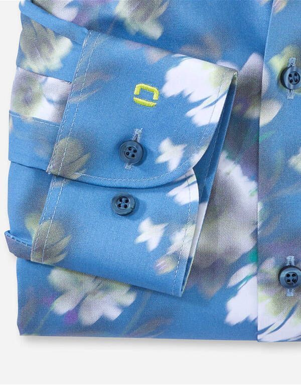 Рубашка мужская OLYMP с рисунком, body fit | купить в интернет-магазине Olymp-Men