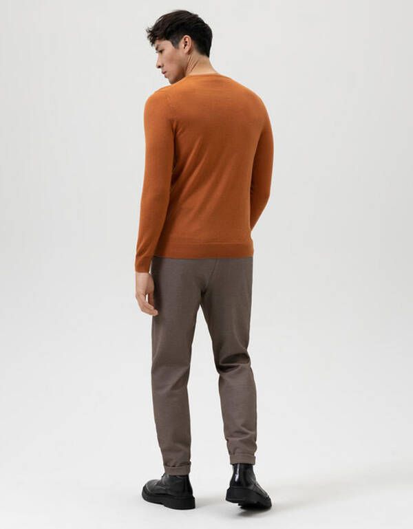 Джемпер мужской OLYMP, шерсть с шёлком, body fit | интернет-магазин Olymp-Men