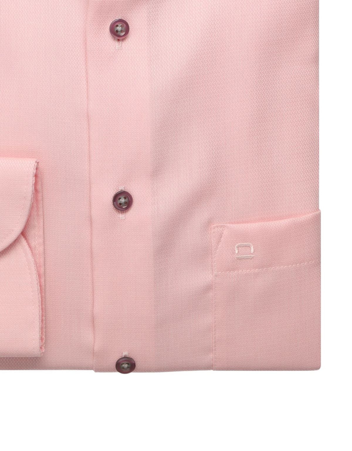 Рубашка розовая OLYMP Luxor, полуприлегающая на высокий рост | купить в интернет-магазине Olymp-Men