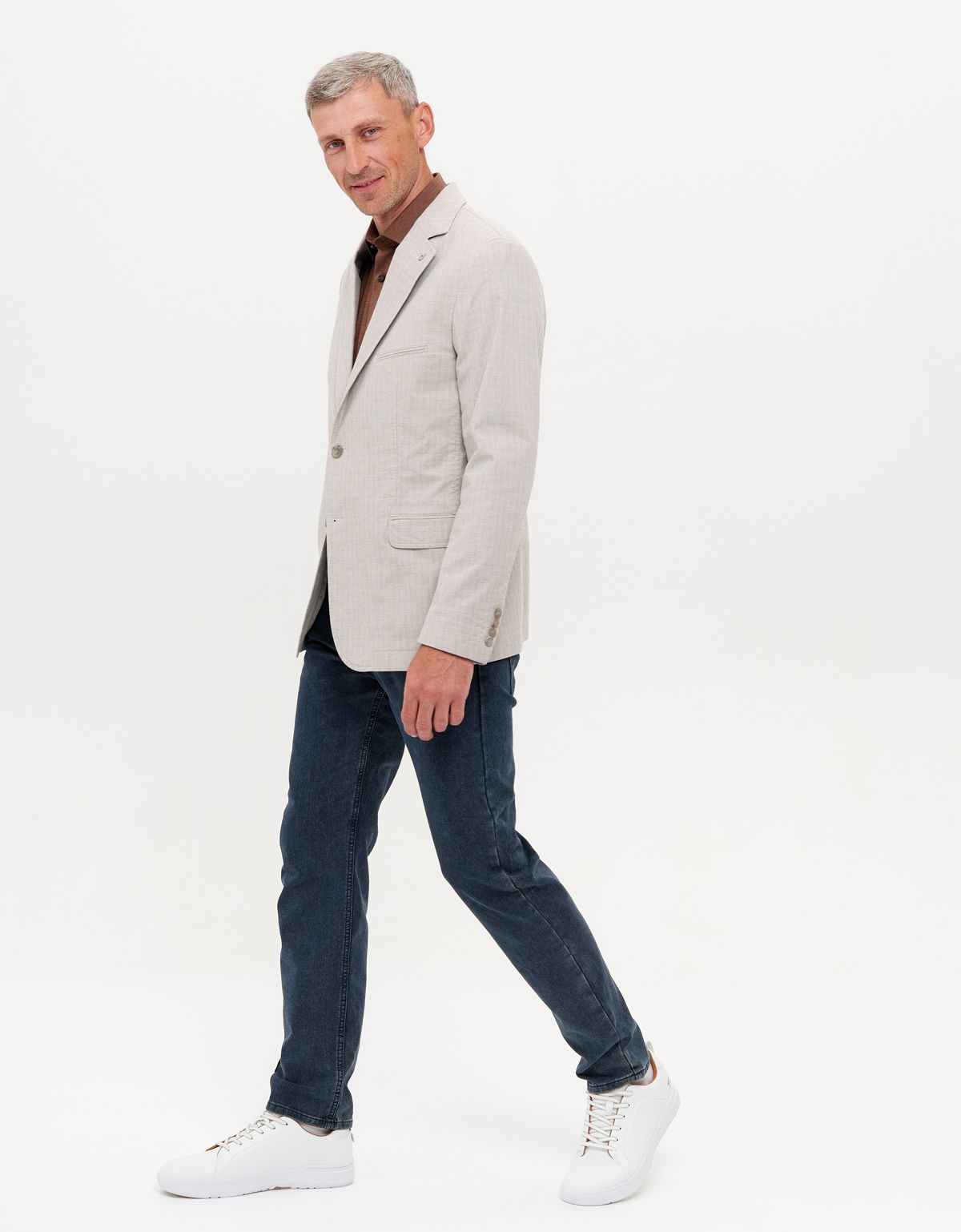 Мужской летний пиджак в клетку w.Wegener | купить в интернет-магазине Olymp-Men