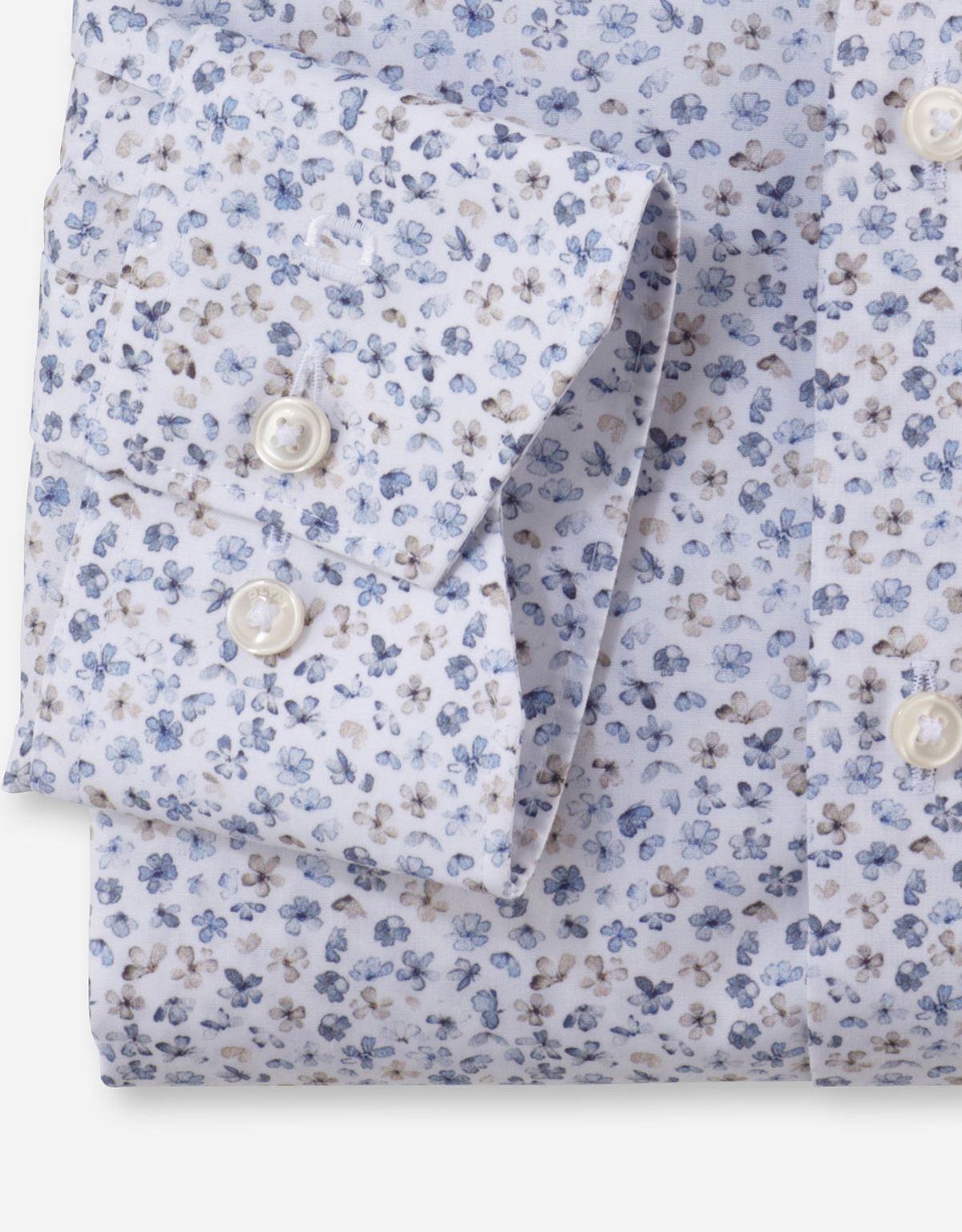 Рубашка с цветочным рисунком OLYMP Luxor, modern fit на рост до 176 | купить в интернет-магазине Olymp-Men