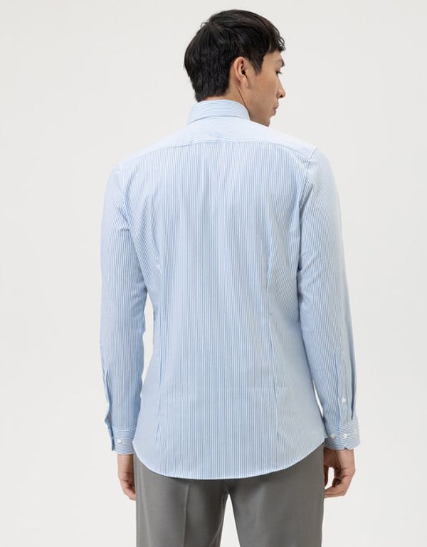 Рубашка мужская OLYMP 24/7 в полоску, супер слим, артикул 07526411