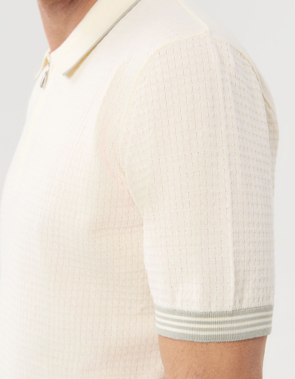 Поло мужское вязаное на молнии Gratude | купить в интернет-магазине Olymp-Men