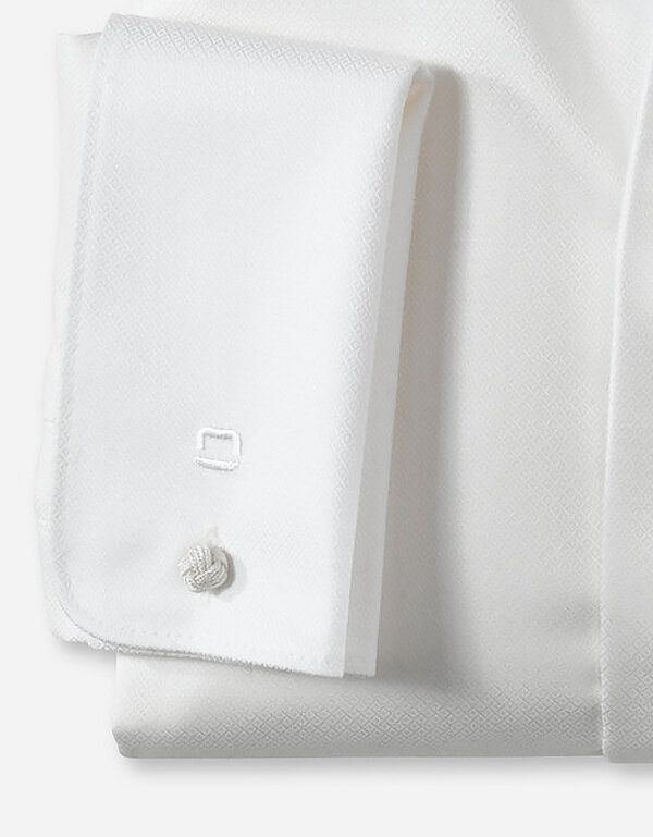 Сорочка мужская с потайной планкой Olymp Luxor, modern fit, фактурная ткань