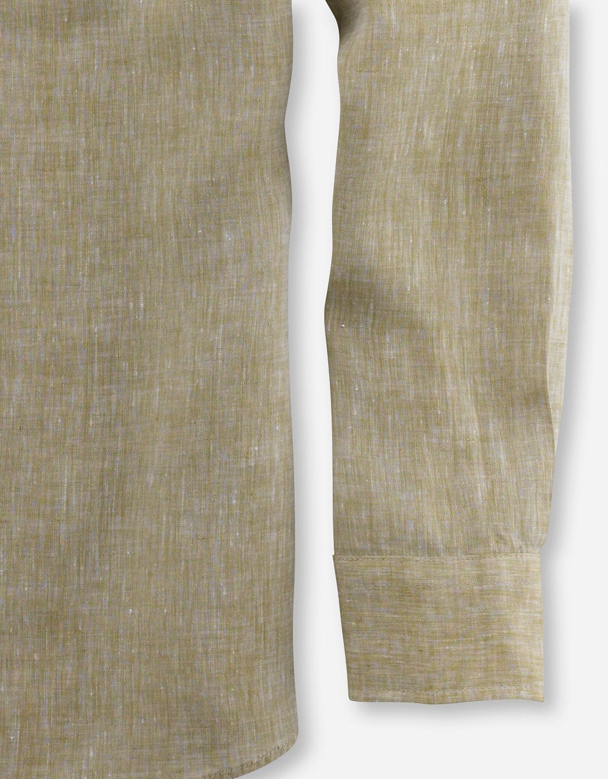 Мужская льняная рубашка с длинным рукавом OLYMP Casual | купить в интернет-магазине Olymp-Men