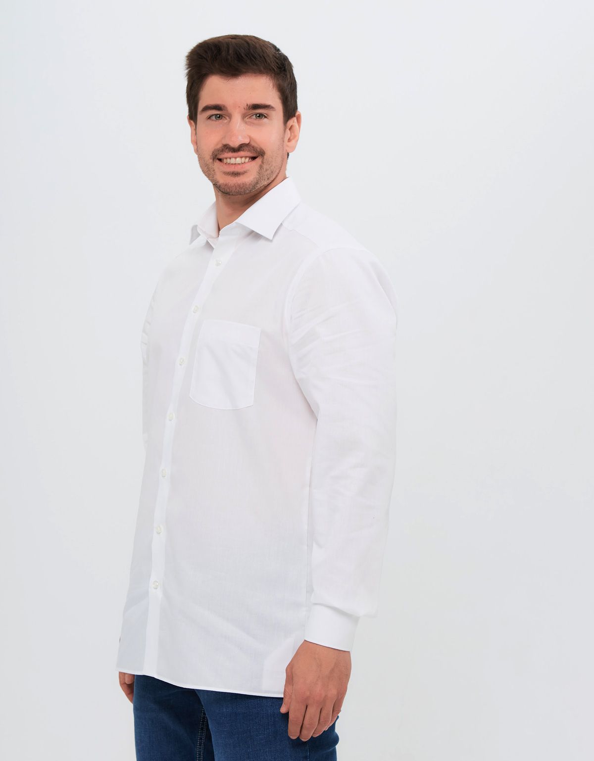 Мужские белые рубашки Royal Class, прямые, комплект 2 шт. | купить в интернет-магазине Olymp-Men