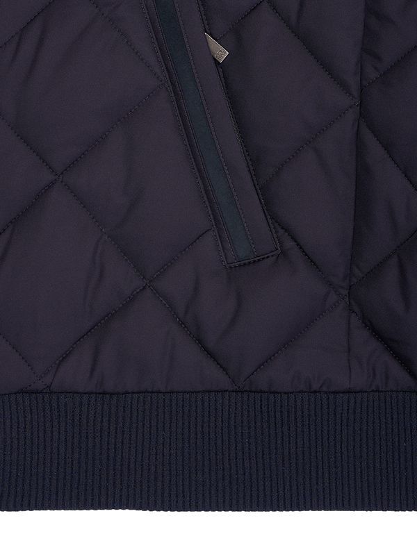 Куртка-бомбер пуховая мужская MEUCCI с меховым воротником | купить в интернет-магазине Olymp-Men