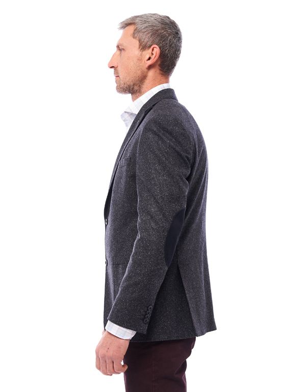 Пиджак мужской шерстяной Roy Robson с локтями из замши, modern fit | купить в интернет-магазине Olymp-Men