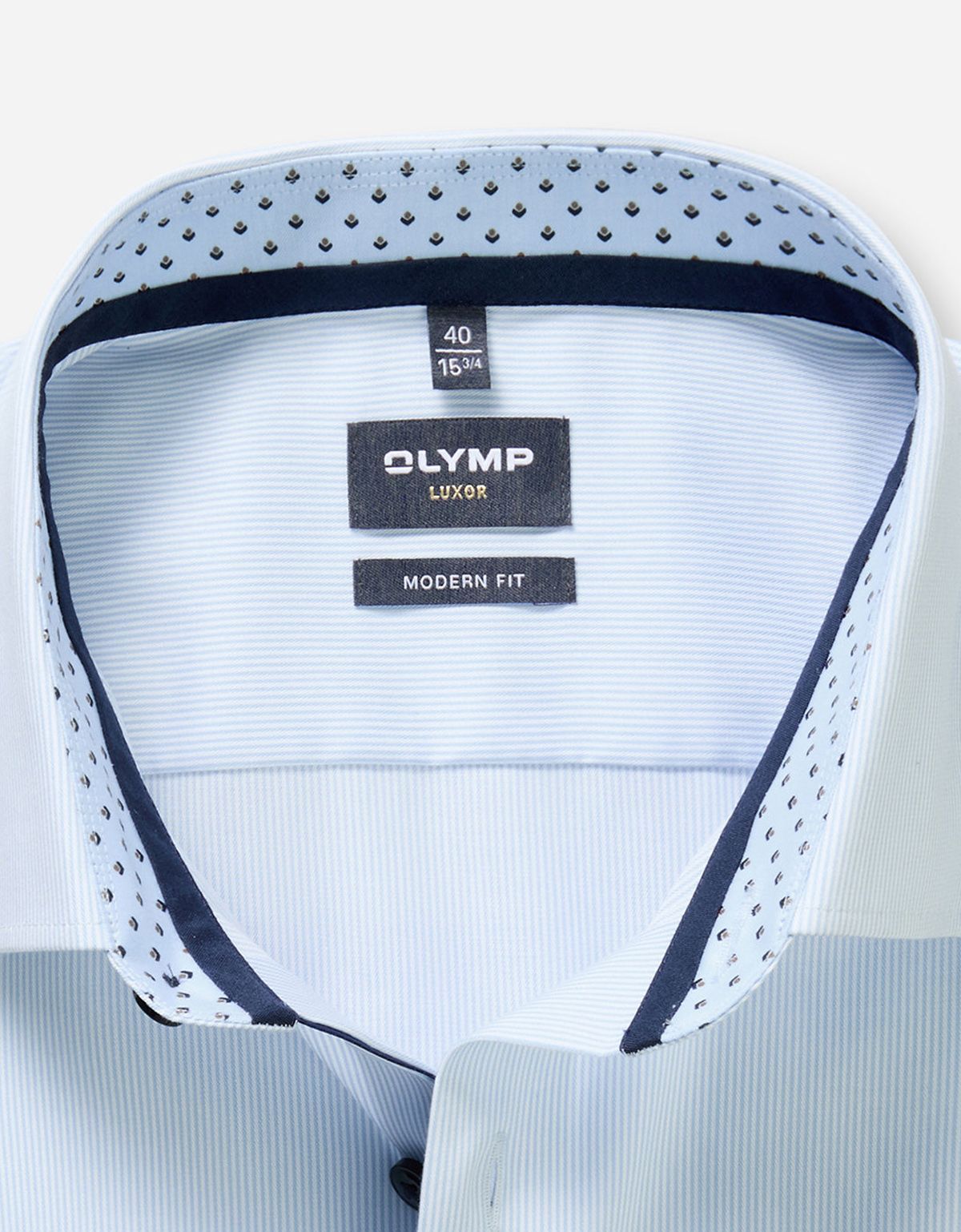 Рубашка классическая в полоску Olymp на рост до 176 | купить в интернет-магазине Olymp-Men