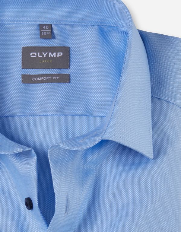 Рубашка мужская с коротким рукавом OLYMP Luxor, прямой крой