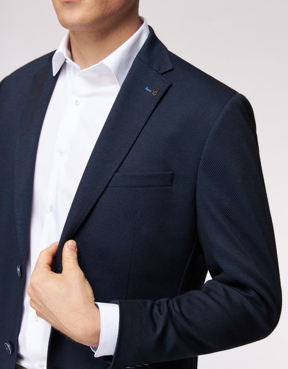 Пиджак классический трикотажный мужской ROY ROBSON | купить в интернет-магазине Olymp-Men