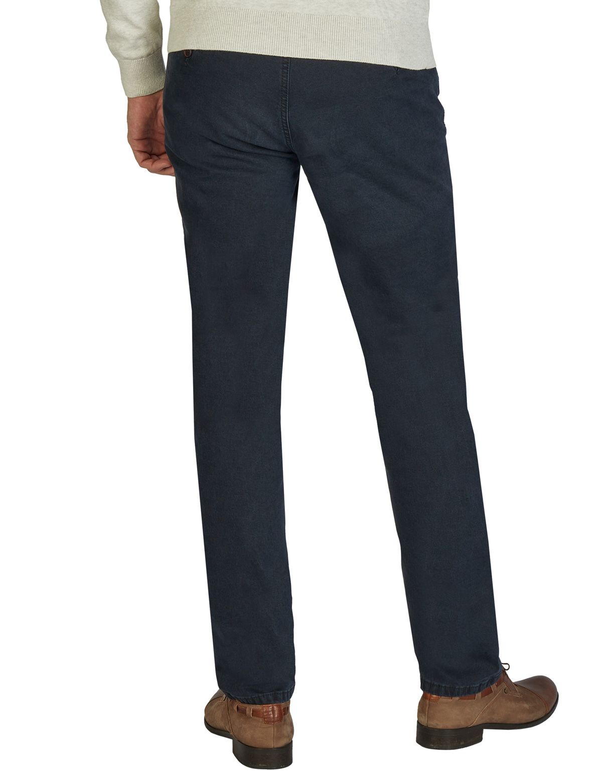 Брюки мужские синие Club Of Comfort, 5 карманов, прямые, мод.Marvin | купить в интернет-магазине Olymp-Men