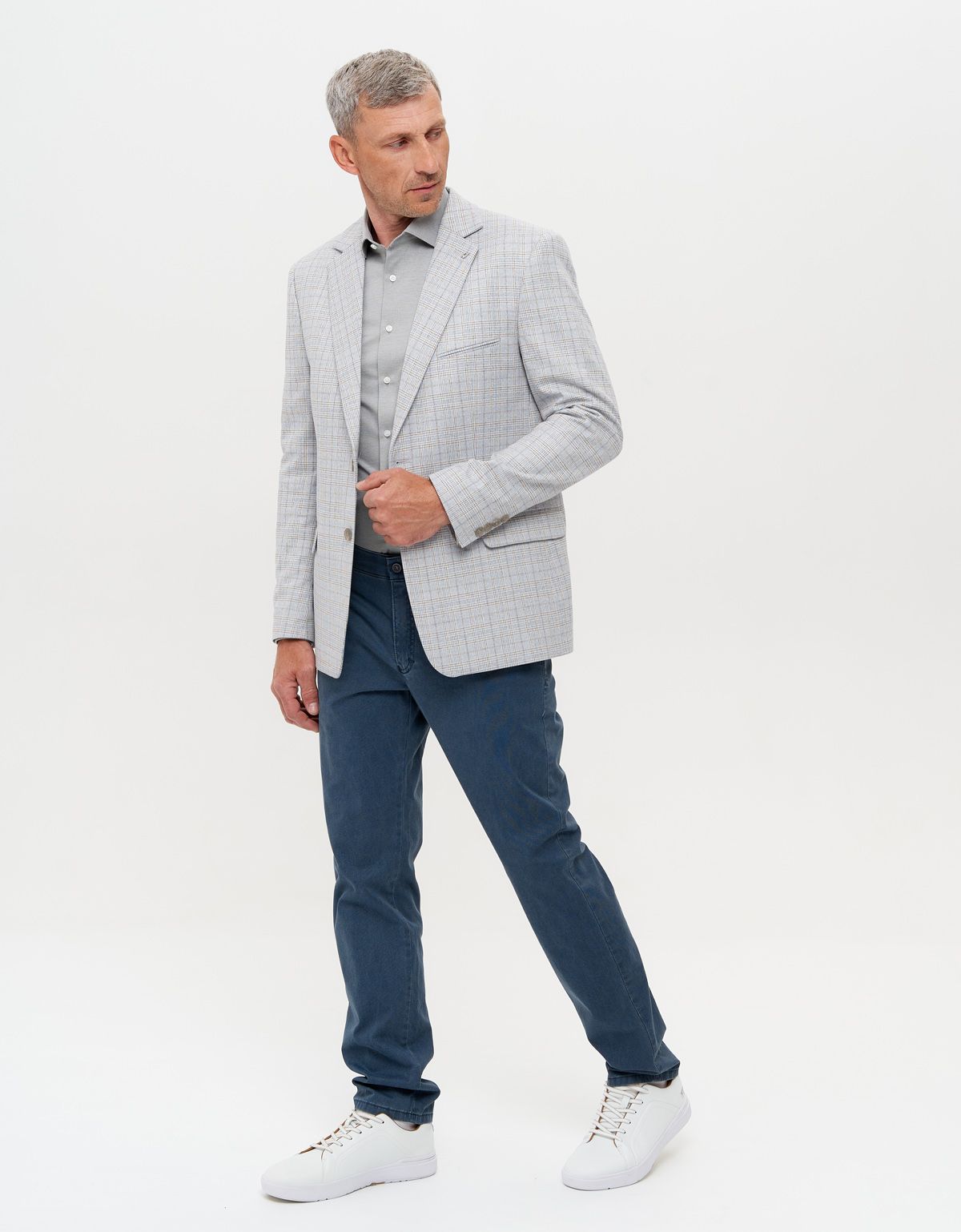 Пиджак мужской в клетку w.Wegener | купить в интернет-магазине Olymp-Men