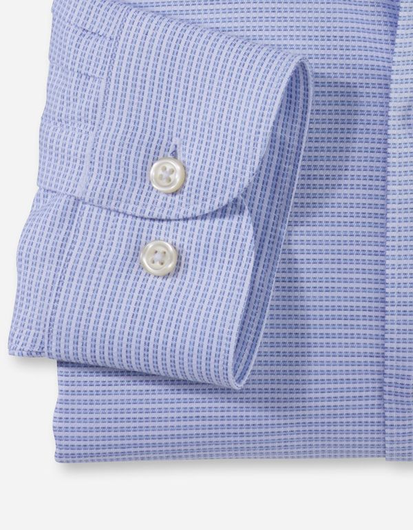 Рубашка классическая в клетку мужская OLYMP Level Five, body fit | купить в интернет-магазине Olymp-Men