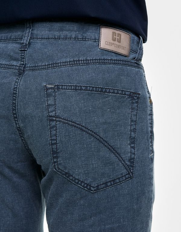 Джинсы мужские Club Of Comfort, лён с хлопком, прямые | купить в интернет-магазине Olymp-Men