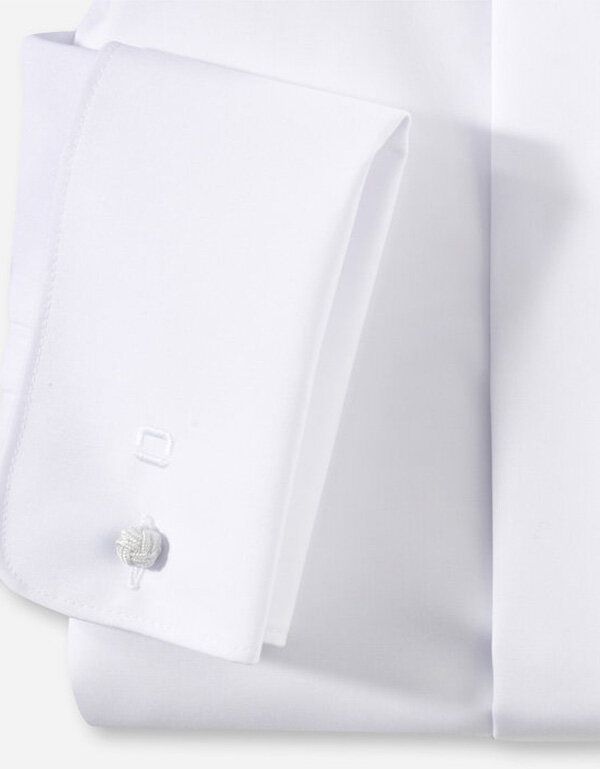 Сорочка белая мужская с воротником под бабочку Olymp Luxor, modern fit