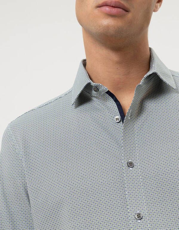 Рубашка трикотажная мужская OLYMP 24/7, супер слим, артикул 25063444