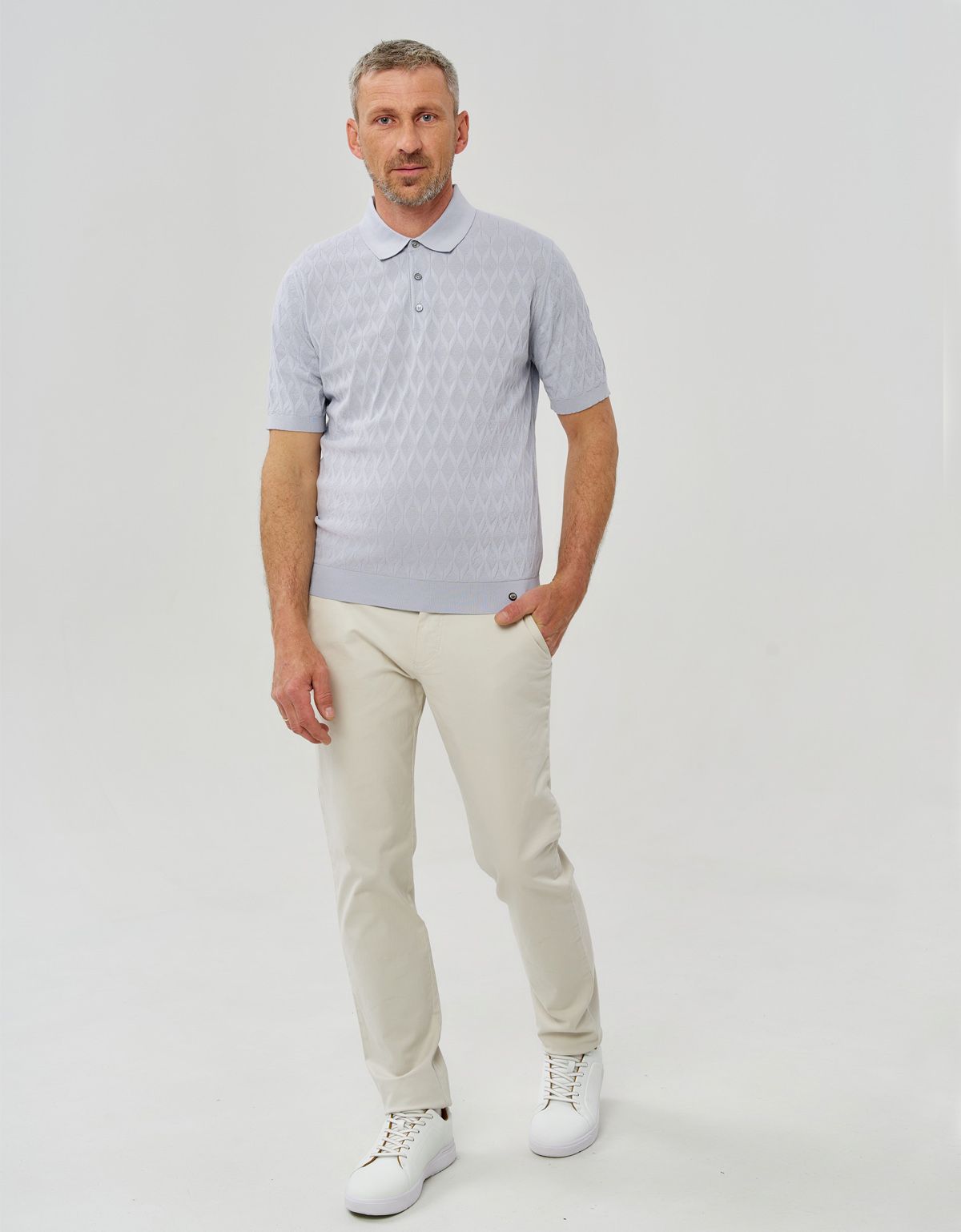 Брюки чинос светлые мужские Redpoint | купить в интернет-магазине Olymp-Men