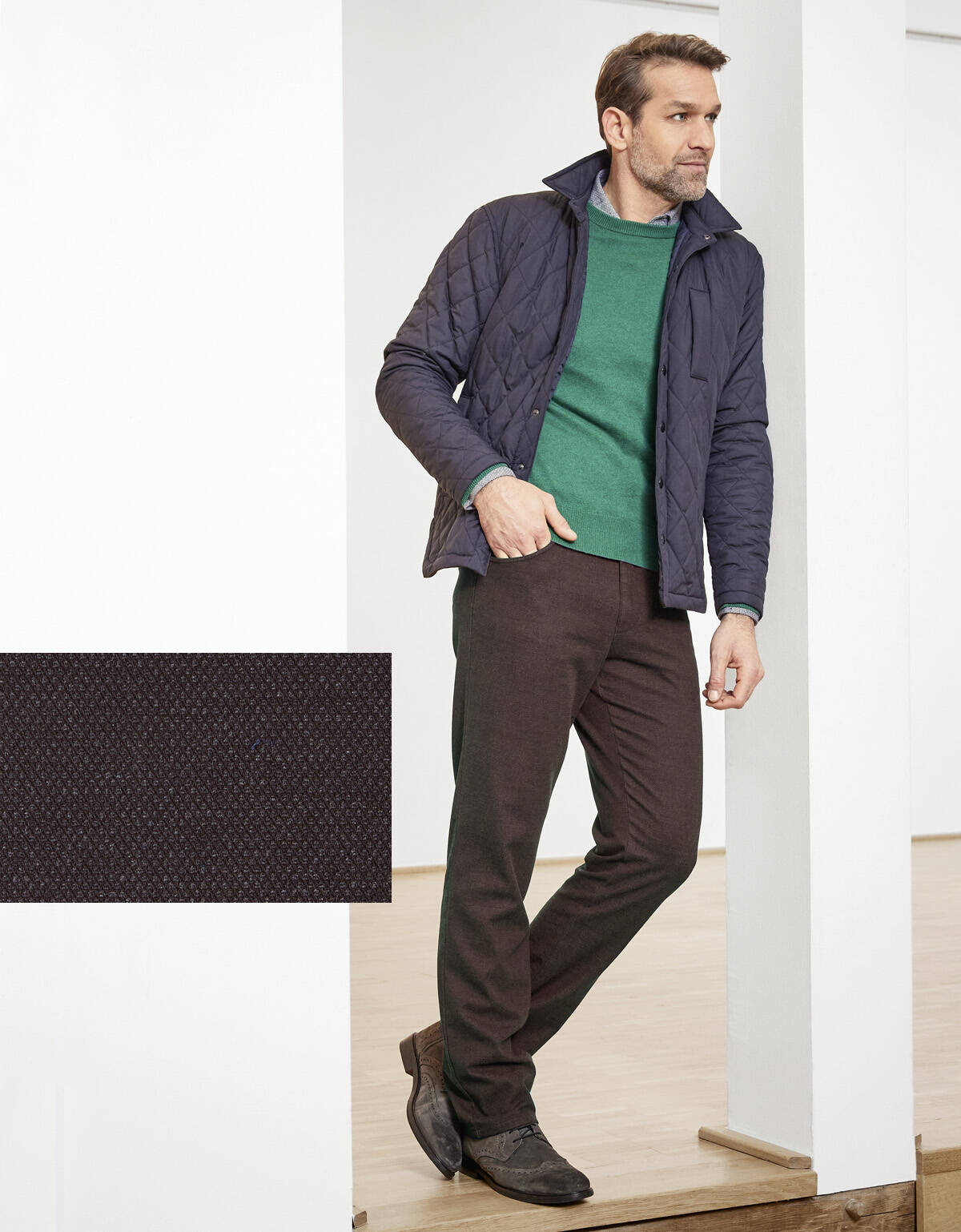 Брюки мужские Meyer, мод.Dublin прямые, хлопок | купить в интернет-магазине Olymp-Men