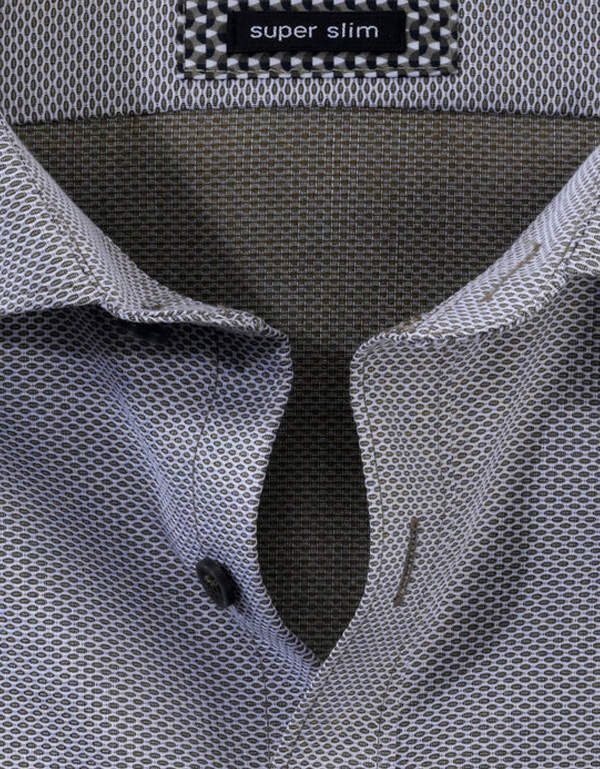 Мужская классическая рубашка OLYMP №6, супер слим | купить в интернет-магазине Olymp-Men