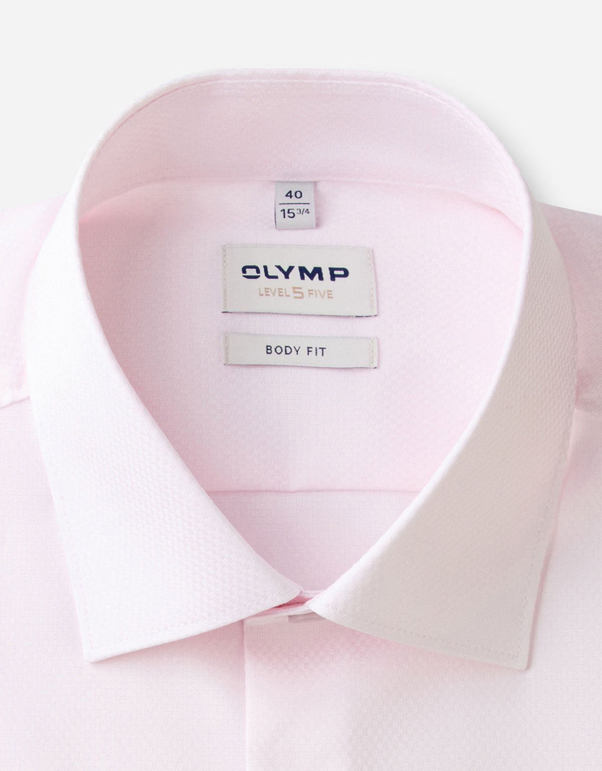 Рубашка приталенная мужская OLYMP Level Five, фактурная ткань