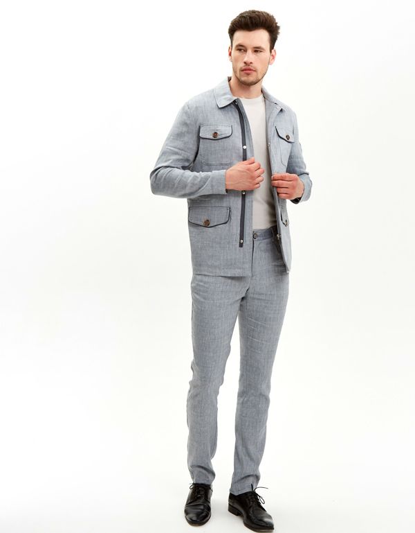 Брюки льняные мужские Gratude | купить в интернет-магазине Olymp-Men