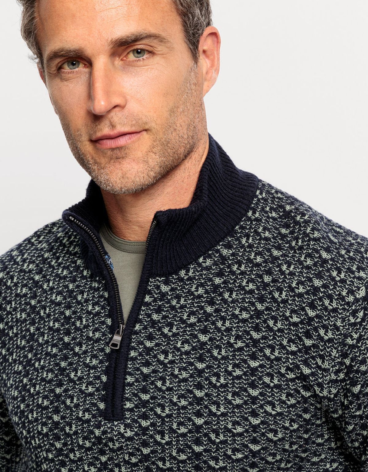 Свитер мужской OLYMP на молнии | купить в интернет-магазине Olymp-Men