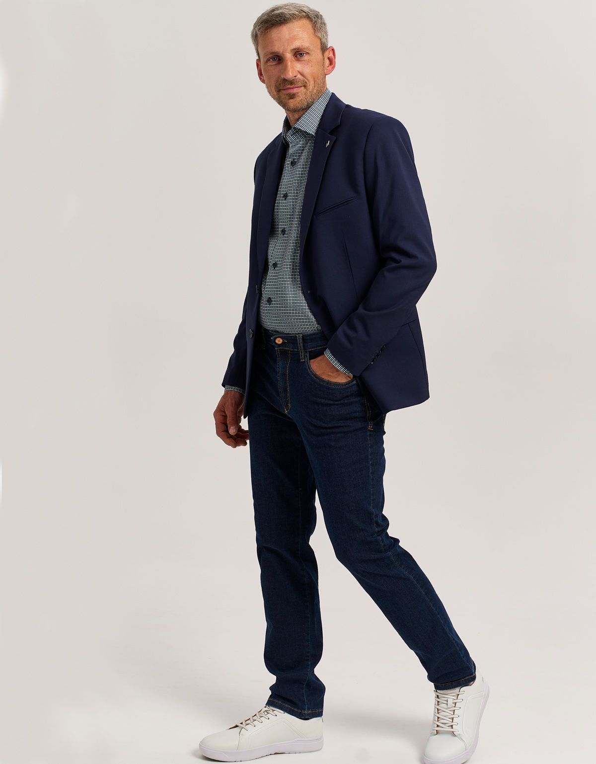 Джинсы синие мужские Club Of Comfort | купить в интернет-магазине Olymp-Men