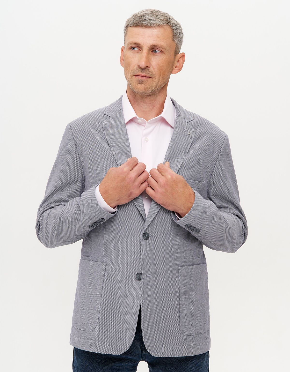 Пиджак мужской w.Wegener с накладными карманами, мод.Jack | купить в интернет-магазине Olymp-Men