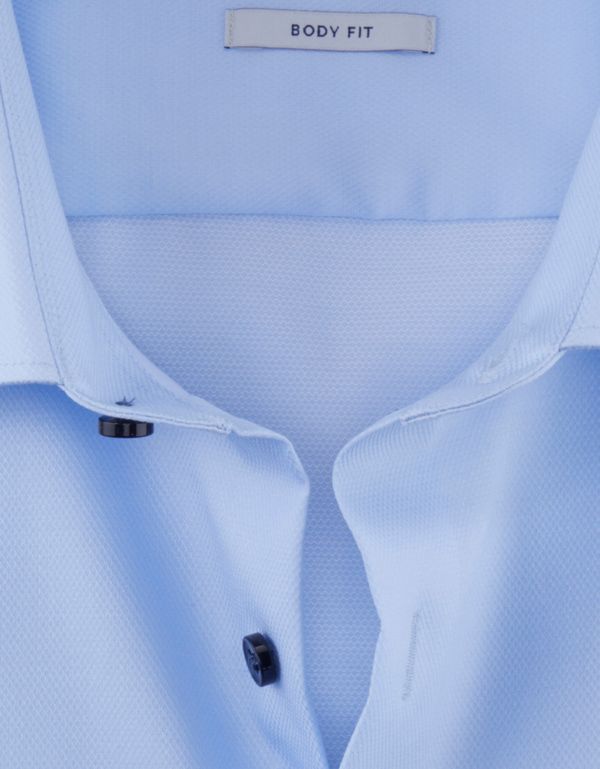 Рубашка мужская приталенная OLYMP Level Five с коротким рукавом