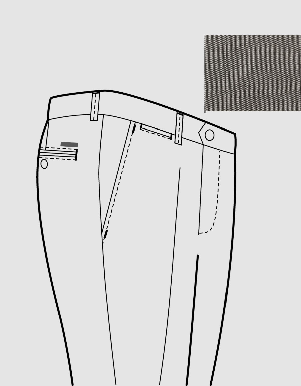 Брюки мужские летние бежевые w.WEGENER | купить в интернет-магазине Olymp-Men