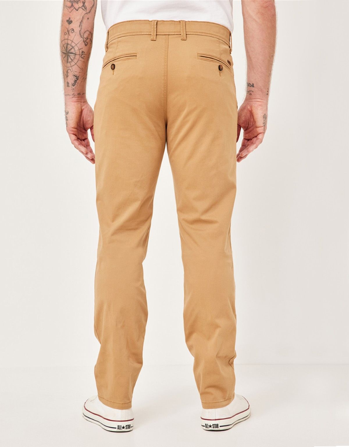 Брюки чинос коричневые мужские Redpoint | купить в интернет-магазине Olymp-Men