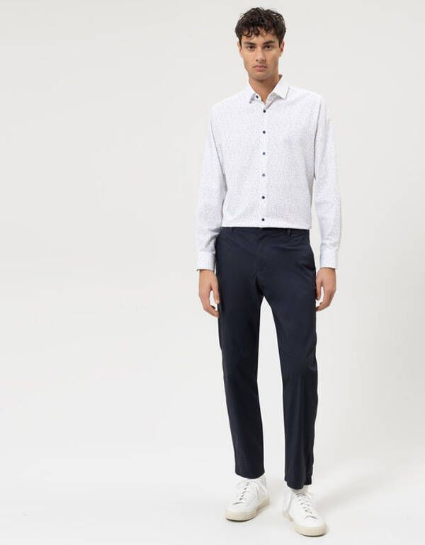 Рубашка мужская с рисунком OLYMP 24/7, body fit | купить в интернет-магазине Olymp-Men