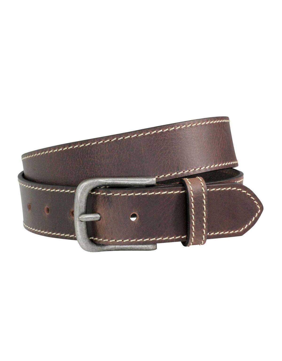 Ремень Lindenmann с контрастной строчкой мужские | купить в интернет-магазине Olymp-Men